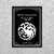 Quadro Decorativo - Game of thrones - House Targaryen - Branco