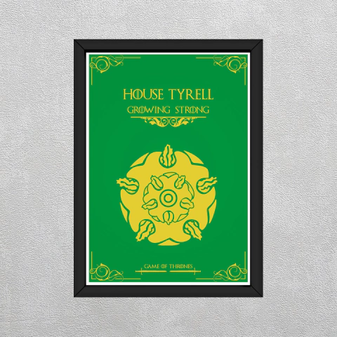 Geek to Geek - Quadro - Game of thrones - House Tyrell