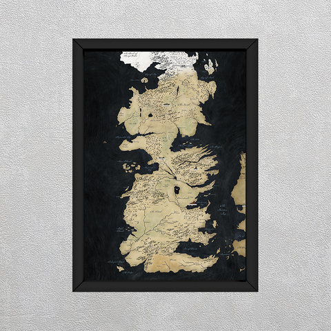 Geek to Geek - Quadro - GOT - Westeros