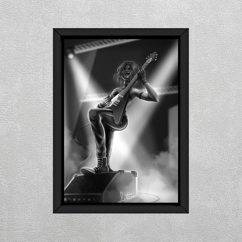 Geek to Geek - Quadro - Guitar Hero - Casey Lynch