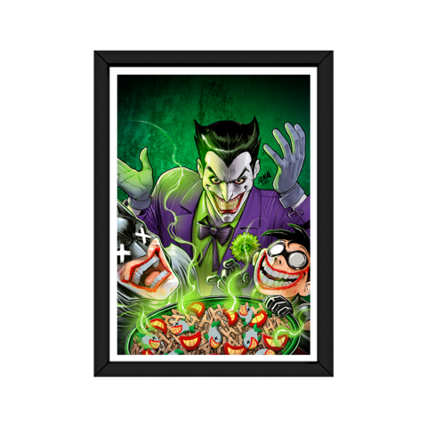 Quadro Decorativo - Joker Quadrinhos