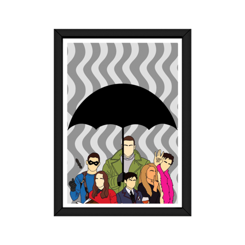 Quadro Decorativo - The Umbrella Academy