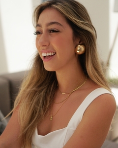 Brinco Beatriz - Banho ouro ou prata - comprar online
