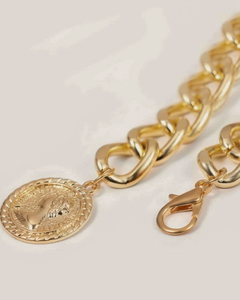 Cinto metal Leah Gold - TBrand