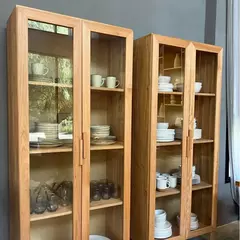 Cristalero Clásico -hot sale - Muebles Tiempo