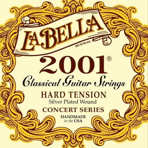 Encordado La Bella Guitarra Clásica Profesional Tesion Alta
