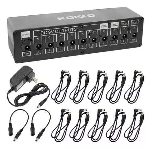 Fuente Kokko Multiple Para Pedales 9V -12V - 18V