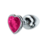 Plug metal coração M - loja online