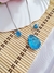 Conjunto Gota pedra Fusion Prata - loja online