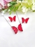 Conjunto borboleta Zircônia Prata P - loja online