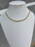 Chocker folheada strass duplo - loja online
