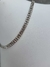 Chocker folheada strass duplo
