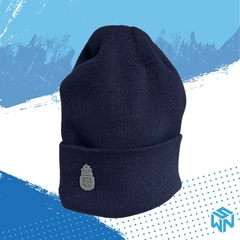 SWN - Gorro lana con pin AFA - Azul marino - comprar online