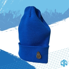 SWN - Gorro lana con pin AFA - Azul eléctrico - comprar online
