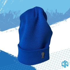 SWN - Gorro lana con pin Copa del Mundo - Azul eléctrico