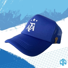SWN - Gorra AFA con pin Copa del Mundo - Azul eléctrico - comprar online