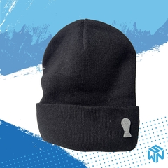 SWN - Gorro lana con pin Copa del Mundo - Negro