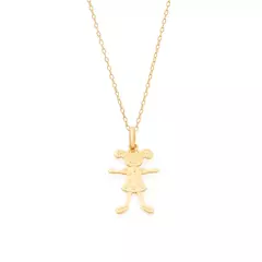 Dije nena laminado en oro 18k - comprar online