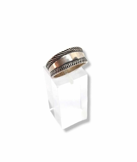 Anillo De Plata 925 Para Hombre Y Mujer Trabajado