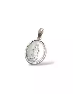 Dije Plata 925 Hombre Mujer Virgen Maria Catolico Religioso