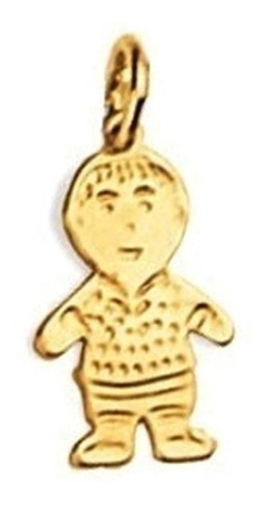 Dije Varón laminado en oro 18k