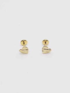 Aro corazon laminado en oro 18k, Romminox.