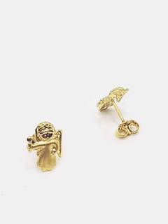 Aro Ángel laminado en oro 18k. - comprar online