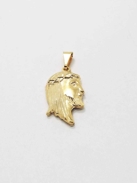 Dije imagen de cristo laminado en oro 18k- Romminox