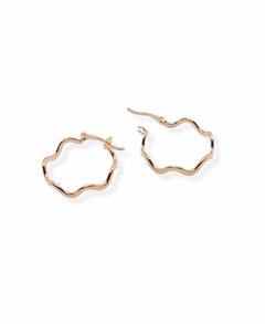 Aro argolla laminado en oro 18k con cierre Italiano en internet