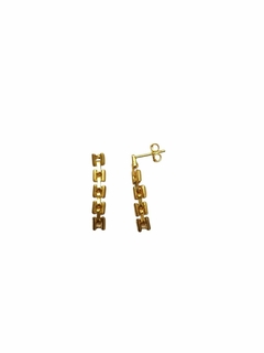 Aros Colgantes Laminados en oro 18k Romminox