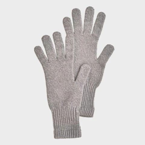 guantes mágicos unisex de hilo gris