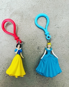 Chaveiro Princesas Branca de Neve e Cinderela