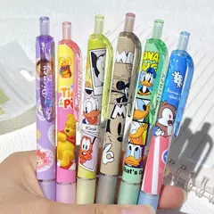 Kit 6 canetas Disney Mickey Minnie Donald Pateta Pluto Tico e Teco Duffy na internet