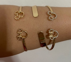 Kit 3 braceletes pulseiras Mickey e Minnie