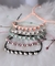 Pulseras Macrame Con Bolitas - comprar online