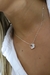 Conjunto Dije Cuadrado Cristal