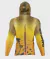 Remera pesca RAMSAR Dorado, mangas largas con capucha - comprar online