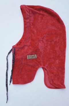 Capucha PONCHO colorada