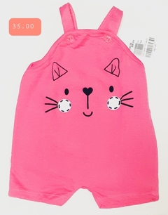 Macaquinho de bebê feminino em algodão com estampa coelhinho - comprar online