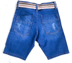 Bermuda jeans destroyed  infantil masculino - comprar online