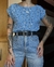 Blusa Floral Janaína (P) - comprar online