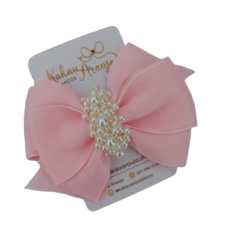 Laço Nina chuva de pérolas com Organza