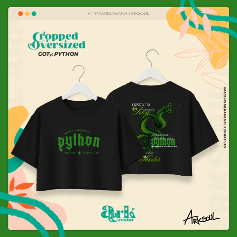 CROPPED OVERSIZED - GOT7 | TODAS AS ESTAMPAS - comprar online