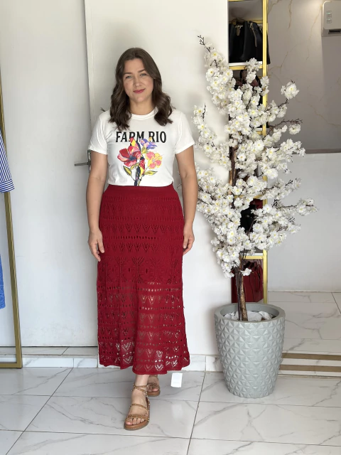 Saia de Tricô - comprar online