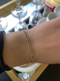 Pulseira Elo Grumet Maciça - 10k - comprar online