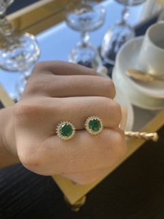 Brinco Redondo Button 10k - comprar online