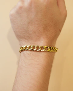Pulseira Elo Grumet 8.5 mm - 18k na internet