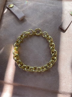 Pulseira Elo Português GG - 10k - Imperial