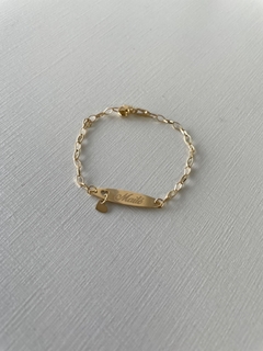 Pulseira Melindrosa Infantil com Pingente - 10k - Imperial