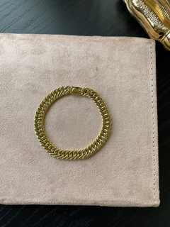 Pulseira Elo Grumet Duplo 7.0 mm - 10k